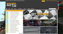 Desktop Screenshot of mania-actu.com